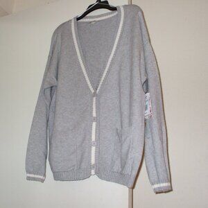 NWT Pink Republic Grey Sweater - Size L